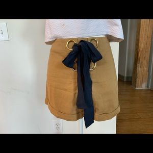 LUSH khaki sailor shorts